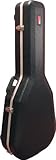 Gator Cases Deluxe Molded Guitar Case for Acoustic Guitars; Fits Yamaha APX Style Acoustic Guitars (GC-APX)