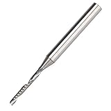 EnPoint™ High Precision Carbide Single Flute Aluminum Cutting Router End Mill 3.175mm 1/8