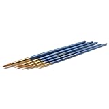 Royal Brush Brush Set Value Pack Taklon, Round 1, 3, 5, 7, 9, 5-Pack
