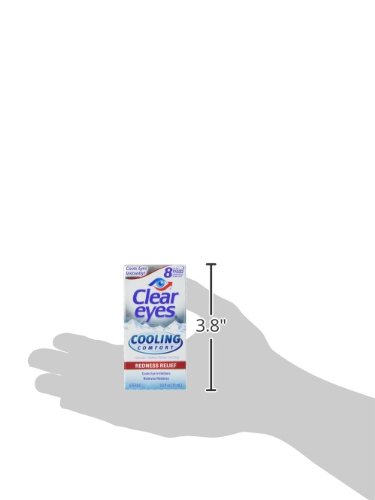 Clear Eyes Cooling Comfort Redness Relief Eye Drops 0 5 Fl Oz