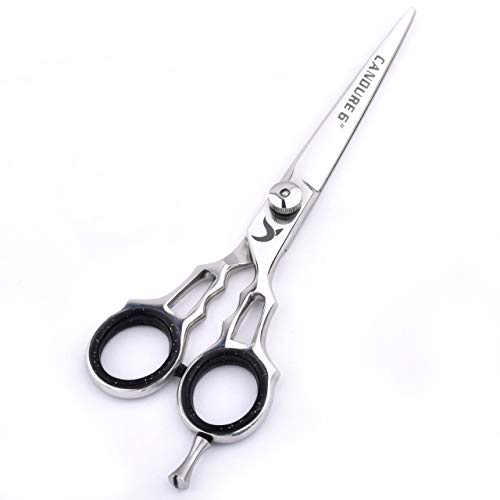 Candure Professional Barber Hair Cutting Scissors/Shears (6") Stainless Steel