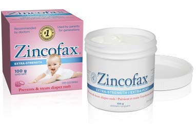 ZINCOFAX 'EXTRA STRENGTH' Ointment for Treatment, Healing and Prevention of SEVERE DIAPER RASH 100 g