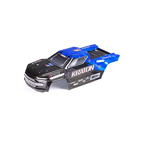 ARRMA 1/10 Painted Body, Black/Blue: KRATON 4X4 4S BLX, ARA402329