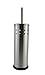 Francois et Mimi Vented Stainless Steel Toilet Brush and Holder