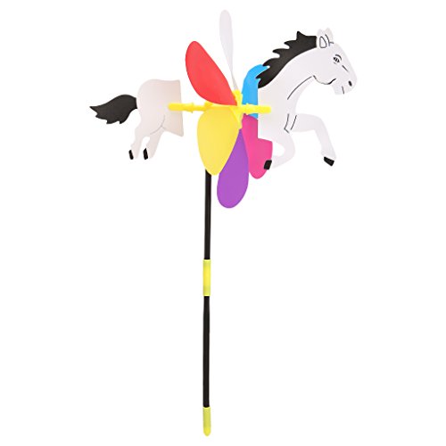 Lvyuanda 3D Animal Colorful Wheel Wind Spinner Windmill - Outdoor Lawn Garden Decor - Decor Your Yard Garden, Random Delivery - Thumbnail 5