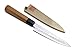 YOSHIHIRO 46 Layers VG-10 Hammered Damascus Petty Utility Prep Chef Knife 6'', Octagonal Ambrosia Handle