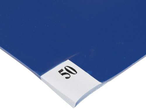 Purus PF 1320 54 B Blue Replacement Case for PF132051W Sport Mat, 20" Length x 13" Width (Case of 4 Pads, 50 Layers per Pad)