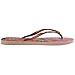 Havaianas Women's Slim Tropical Flip Flops Ballet Rose 39-40 M Bra M