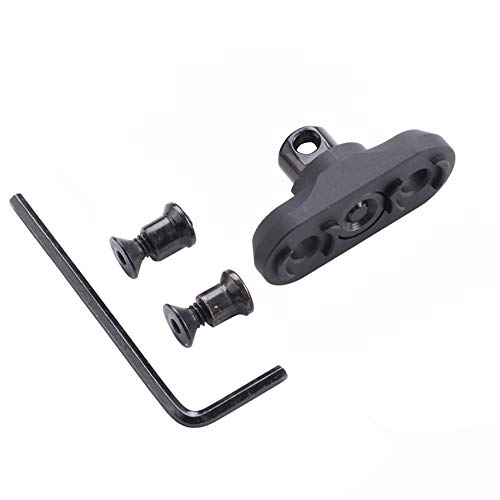 Sawke Keymod Sling Swivel Stud - Keymod QD Sling Swivel Mount, Rifle Sling Adapter for Keymod Rail(for Two Point Sling) (Black)