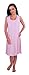 Discreet Sleeveless Nursing Nightgown / Breastfeeding Sleepwear