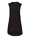 Bella B8803 Canvas Ladies Flowy Scoop Muscle Tank - Black44; Medium