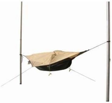 Camping Equipment Rock Hopper TAN Ultralite Hammock Tent - Tan