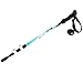 Sportsun Trekking Poles Walking Hiking Sticks for Travel Hiking Climbing- Durable Adjustable Anti-shock Set of 2 (Blue)