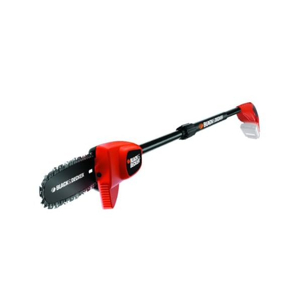Black+Decker Li-Ion Akku-Hochentaster (18 V 1,5Ah, Höhe bis 4 m, 17 cm Schnittstärke, Schwertlänge 20 cm, leichtes…