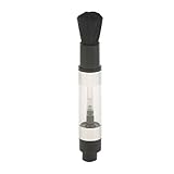 Homyl Retractable Fillable Kabuki Loose Powder Makeup Brush Cosmetic Applilcator