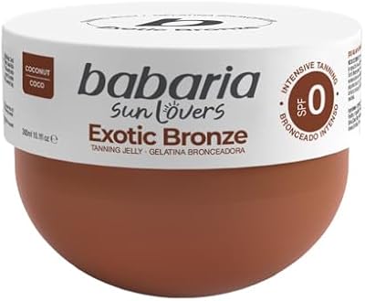 - Gelatina Abbronzante Cocco Bronzo Intenso | Acceleratore Abbronzatura | Idratazione | Resistente all'Acqua | Vegana | 300 ml