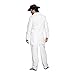 Dreamgirl Costumes Zoot Suit Riot Adult, White/Black, Medium US