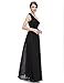 Ever-Pretty Flower One Shoulder Long Bridesmaids Evening Party Dress 08237
