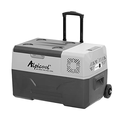 Alpicool CX30 30L Réfrigérateur de Voiture portable congélateur et réfrigérateur, Glaciere Électrique à Compression pour Maison, dortoir, Camping