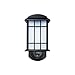 Maximus Video Security Camera and Outdoor Light - Craftsman Black - Compatible with Alexa