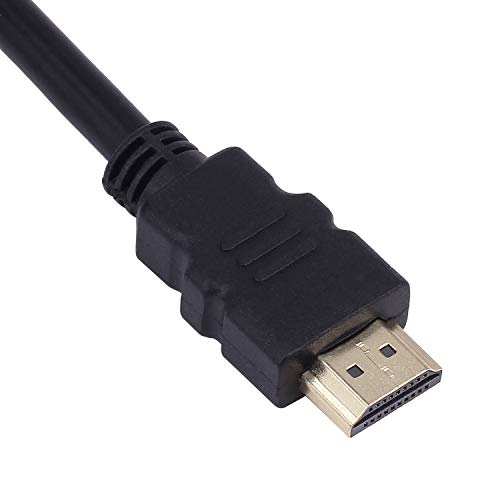 HD Switcher, HDMI 3 x 1 Switcher, HDMI Splitter, Yeworth 3-Port 1080P HDMI Switches Selector HD Hub Switch Connetor Compatible with HDTV PC Projector PS3 PS4 Xbox STB Gold Plated
