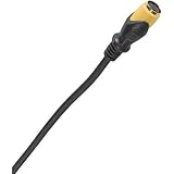 Parts Express S-Video Extension Cable 12 ft. Gold Plated M-F