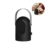 Ai CAR FUN Mini Space Heater Electric Portable Ceramic Air Conditioner Fan Heater Small Heater Hot Air Heater for Auto Home Office Desktop with Adjustable Thermostat