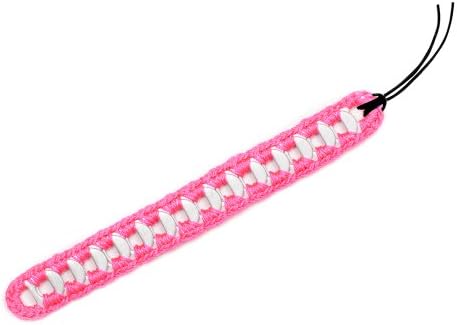 Surf Bandz Recycled Soda Pop Tab Bracelet - Pink on Silver