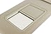 SouthWit Drivers Left Sun Visor Compatible with 2007 2008 2009 2010 2011 Toyota Camry/Hybrid Sunvisor #74320-06780-B0 - Tan Beige (NO SUNROOF)