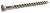 (2000) 8x3 Phillips Bugle Head Coarse Thread Exterior Yellow Zinc Deck Screw #138189