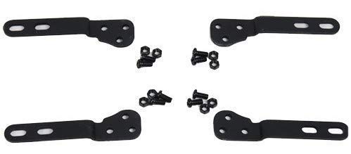 Husky Mounts Husky Mounts VESA Adapters up to 200 X 200 Extenders Flat Screen TV Wall Mount Bracket Extensions Allow 100 X 100 VESA Plate to Reach VESA 200 X 200 and 200 x 100