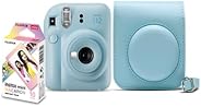 KIT CÂMERA INSTAX MINI 12 AZUL CANDY