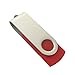 Enfain 512MB USB 2.0 Flash Drive Small Capacity Memory Stick Swivel Thumb Drive Multipack Pen Drives, with 12 Labels for Marking (10 Pack, Red)