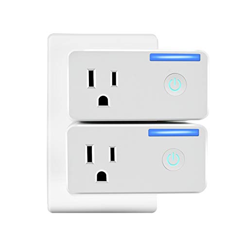 Smart Plug Socket (15A), Cxy Smart Phone Controlled Plug with Energy monitoring for Household Appliances, No Need Hub, Works with Echo or Google Home for Voice Control,Occupied only 1 socket.(2 pack) - Thumbnail 7