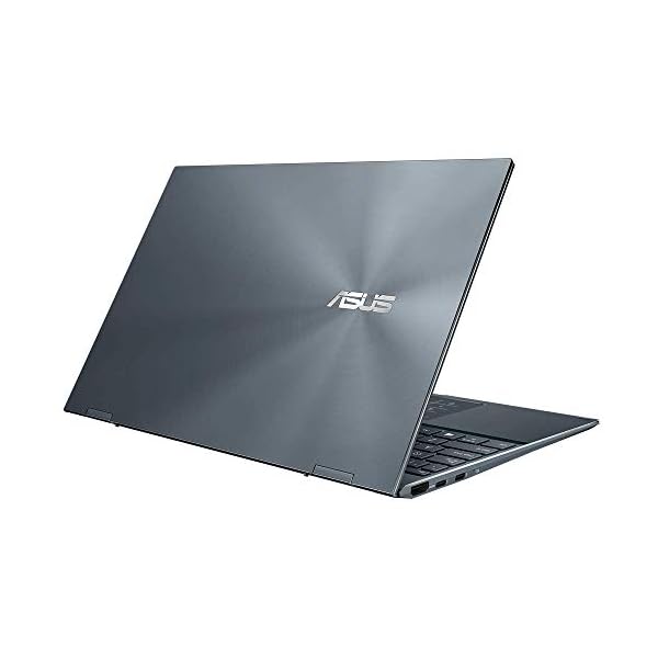 ASUS ZenBook Flip UX363EA Full HD 13.3" Touchscreen Laptop (Intel i7-1165G7, 16GB RAM, 512GB PCIe SSD, Windows 10) - Includes LED NumberPad, Pine Grey
