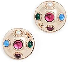 Anton Heunis Women's Post Half Sphere Earrings