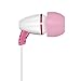 LilGadgets Wired Ear Buds for Kids - Safe & Comfortable, Volume Limited, Wired Earbuds for Kids with an in-Line Microphone, Travel Case, and Splitter - Pink