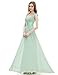 Ever Pretty Chiffon Sexy V-neck Ruched Empire Line Evening Dress 09672