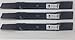 Stens 330-619 Hi-Lift Blade, Pack of 3