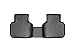 WeatherTech Custom Fit FloorLiners for Dodge Journey - 2nd Row (442242), Black