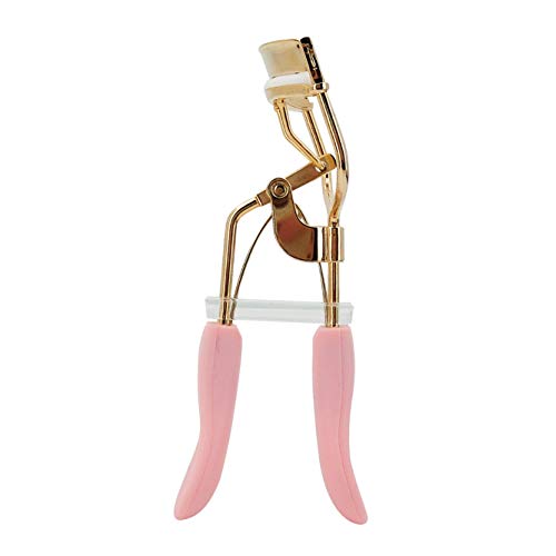 Bepholan Eyelash Curler with Black Advanced Silicone Pressure Pad Fits All Eye Shape No Pinching Pink Eyelash Curler - Thumbnail 2