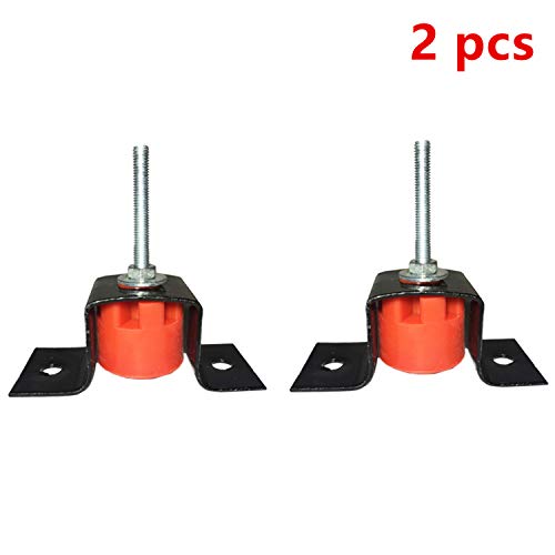 BXI Anti-Vibration Wall Brace Tie - Resilient Shock Sound Isolation Bracket - for Recording Studio, Home Theater.(2 Pack)