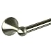 Burton Harbor Modern Bathroom 18" Towel Bar Holder Hardware Bath Accessory, Satin Nickel