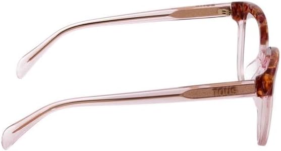 Eyeglass Frame VTOB93V Shiny TRANSP.Pink 53/18/135 Donna Occhiali, Shiny Transp.pink, 53/18/135