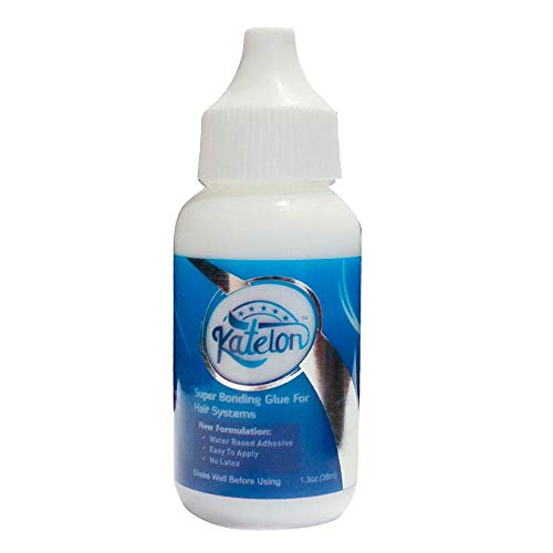 FOONEE Hair Bonding Glue, Hair Replacement Adhesive with Waterproof & Oil-Resistant for Lace Wigs/Hair Pieces/Lace Glue/Wig Glue, Super Lace Glue Super Hold 1.3oz