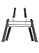CedarsLink Heavy Duty Studio Controller And Laptop Computer DJ Rack Stand Mount