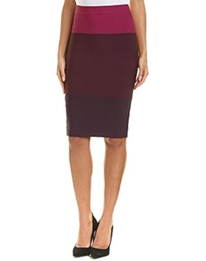 Women's Leger Colorblock Knit Pencil Skirt