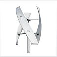 10000W Wind Turbines Generator, Low Noise Low Wind Speed Start 12V 24V 48V 220V Windmill Generator with Controller for Home (White)