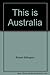 This is Australia B00112NQR0 Book Cover