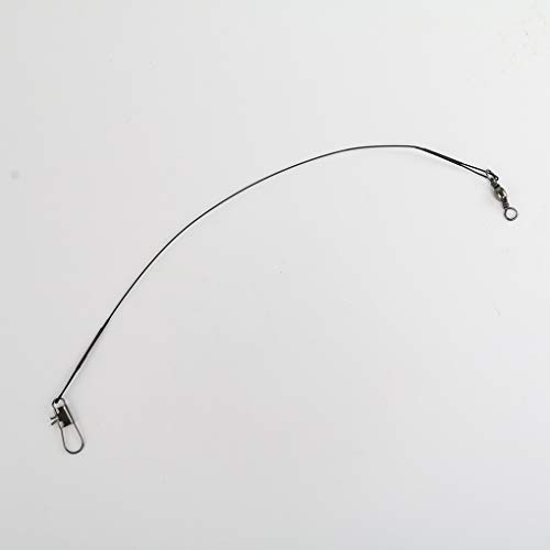 You May 10pcs Fishing Wire Leaders Stainless Steel Braided Trace Spinning Leader Rigs Steel Wire Fishing Line - Thumbnail 3